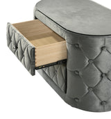 Voltare Night Stand Grey