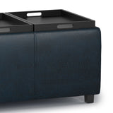 Avalon - Multi Functional Storage Ottoman by Simpli-Home | Bel Furniture