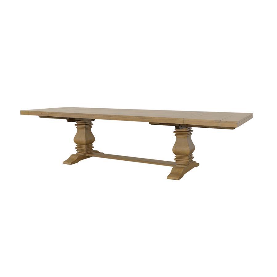 Florence - Extension Dining Table - Rustic Honey