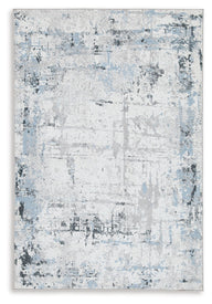 Emertonly - Washable Rug Light Blue by Signature Design by Ashley® | Bel Furniture