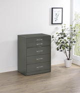 Danbury - 3-Drawer Makeup Vanity & Stool Set by Coaster Fine Furniture | Bel Furniture