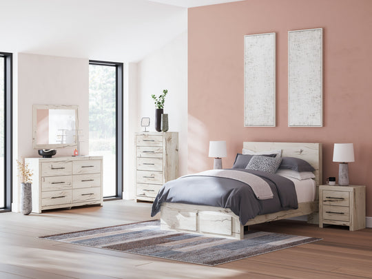 Lawroy - Storage Bedroom Set Full Storage Footboard by Benchcraft® | Bel Furniture