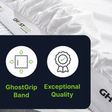 Sheet Set Luxurious Supima Cotton, Wrinkle Resistant, Breathable, With 2 Ghostgrip Band
