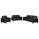 Ruth - Upholstered Track Arm Sofa Set by Coaster Fine Furniture | Bel Furniture