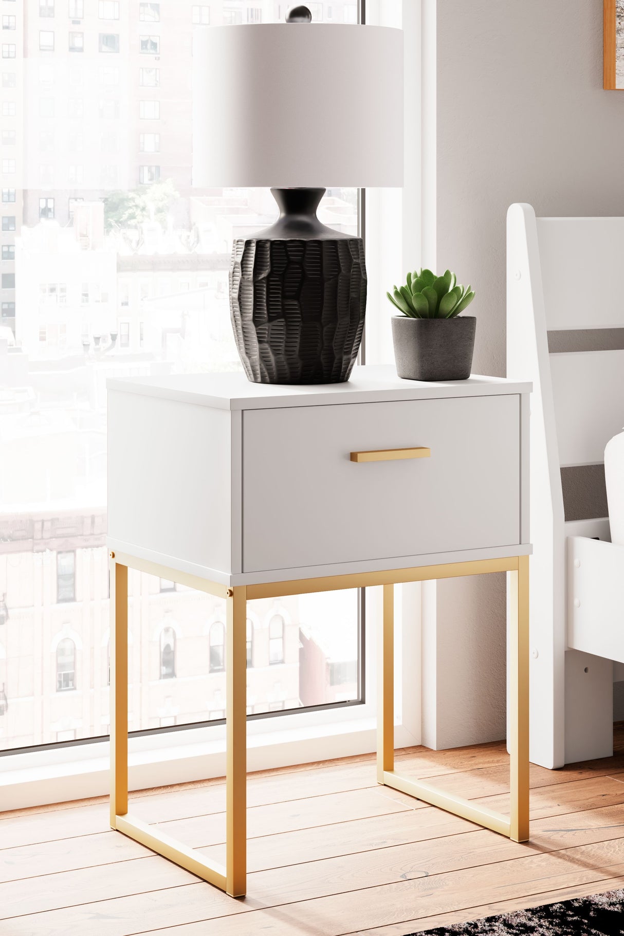 Socalle - One Drawer Night Stand by Signature Design by Ashley® | Bel Furniture