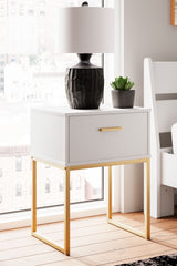 Socalle - One Drawer Night Stand by Signature Design by Ashley® | Bel Furniture