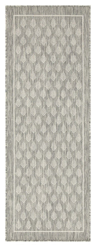 Sunshine - 2'7" X 7'3" Indoor / Outdoor Area Rug Polypropylene Gray by Icona Home Decor | Bel Furniture