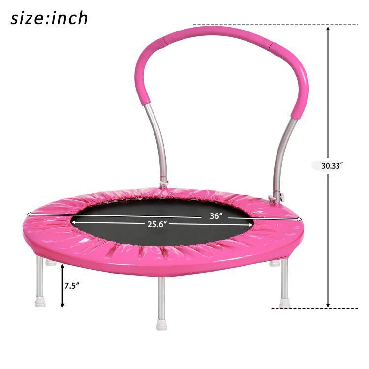 Kangle Store Trampoline With Handle