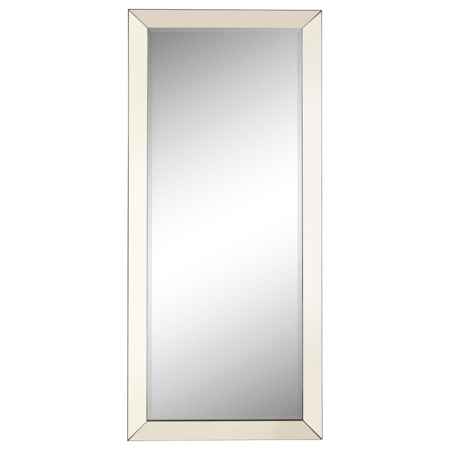 Barnett - Full Length Floor Or Wall Mirror - Silver by CoasterEveryday | Bel Furniture