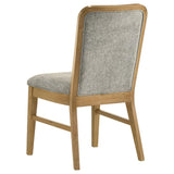 Croyden - Dining Side Chair (Set of 2) - Gray / Weathered Natural