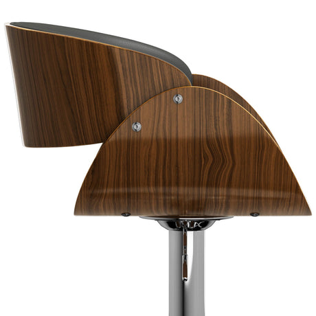 Amery - Mid Century Modern Adjustable Swivel Bar Stool by Simpli-Home | Bel Furniture