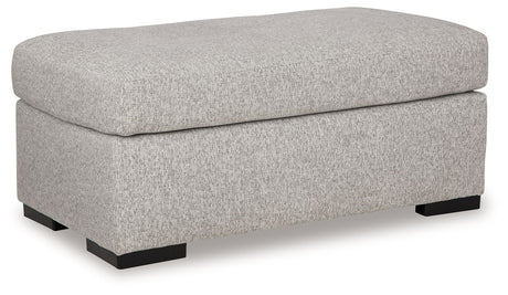 Evansley - Ottoman Gray by Benchcraft® | Bel Furniture