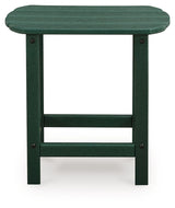 Sundown Shores - Rectangular End Table - Green