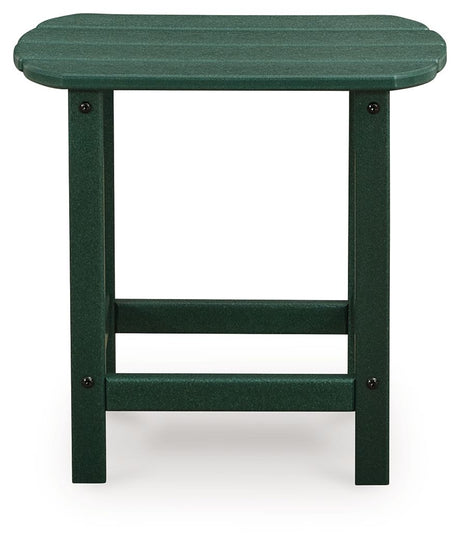 Sundown Shores - Rectangular End Table - Green - view 3