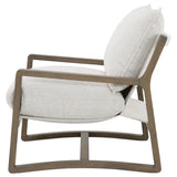 Geneva - Boucle Upholstered Wood Arm Accent Chair - Sand by Coaster Fine Furniture | Bel Furniture