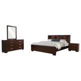 Jessica - Bedroom Set With Storage Bed by CoasterEssence | Bel Furniture