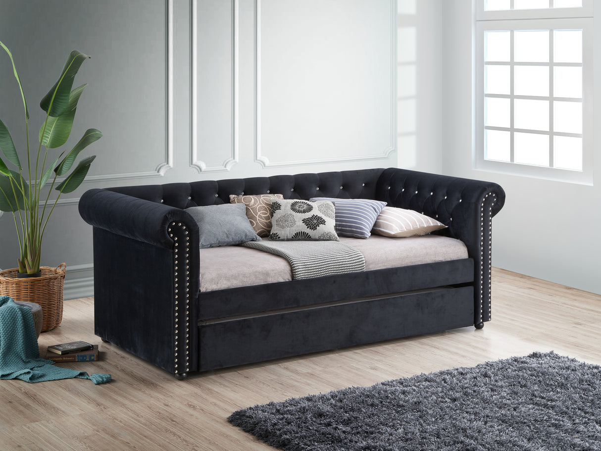Ellie Daybed Black / Dove