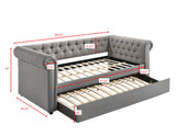 Ellie Daybed Black / Dove