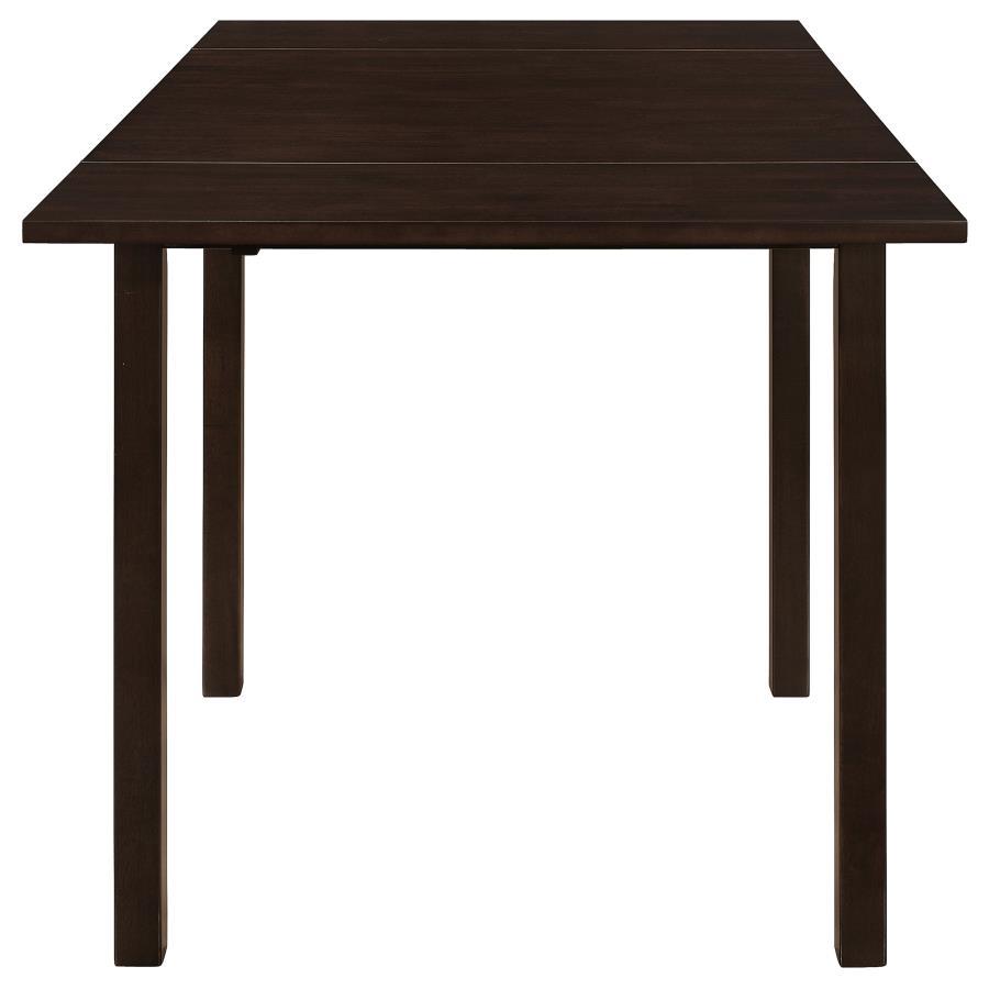 Kelso - 3 Piece Drop Leaf Dining Table Set - Cappuccino by CoasterEveryday | Bel Furniture