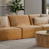 Rex - Center Sofa Module - Sienna by Simpli-Home | Bel Furniture