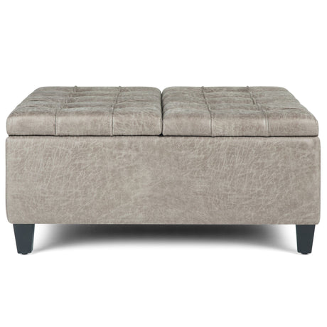 Harrison - Upholstered Coffee Table Storage Ottoman - view 71