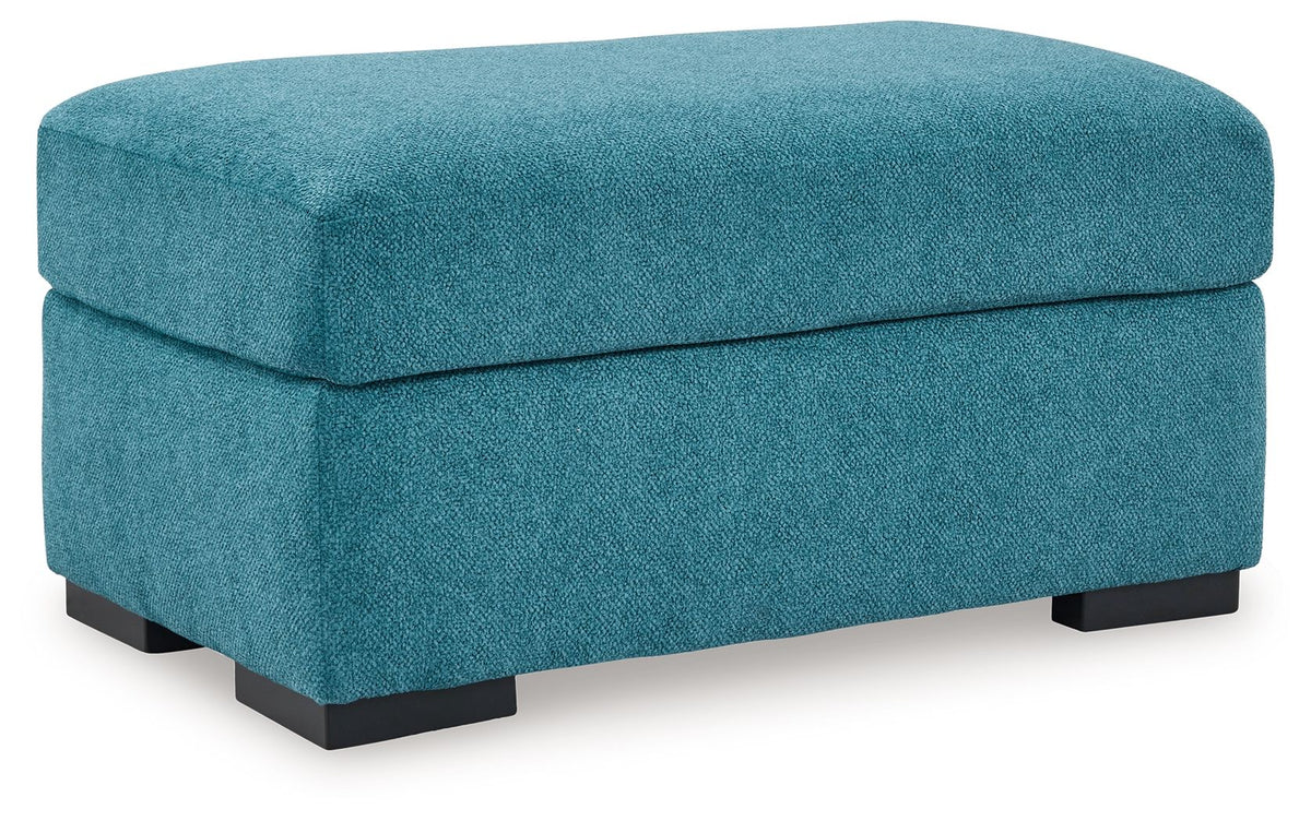 Keerwick - Ottoman Light Blue by Signature Design by Ashley® | Bel Furniture