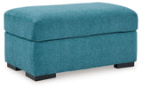 Keerwick - Ottoman Light Blue by Signature Design by Ashley® | Bel Furniture