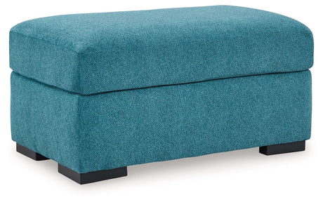 Keerwick - Ottoman Light Blue by Signature Design by Ashley® | Bel Furniture