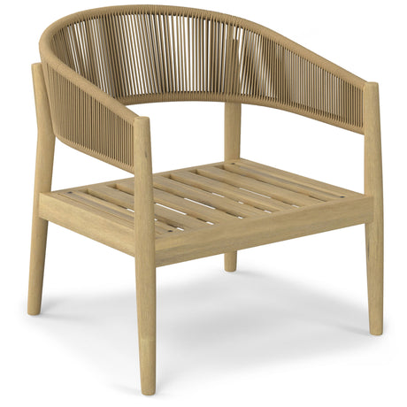 Bayshore - Outdoor Conversation Chair (Set of 2) - Natural by Simpli-Home | Bel Furniture