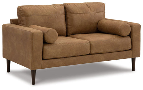 Telora - Caramel - Loveseat by Signature Design by Ashley® | Bel Furniture