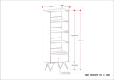 Hunter - Tall Bookcase - Natural