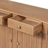 Camille - Side Table - Brown