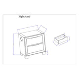 Cllisie - 5 Piece Bedroom Set With Padded Headboard
