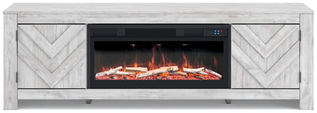 Cayboni - LG TV Stand With Fireplace Option by Signature Design by Ashley® | Bel Furniture