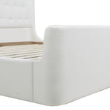 Brooks - Contemporary Tufted Shelter Platform Bed by Jennifer Taylor Home | Bel Furniture