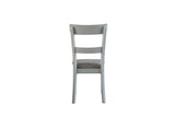 House Marchese - Two Tone Side Chair (Set of 2) - Gray / Pearl Gray by Urban Nest | Bel Furniture