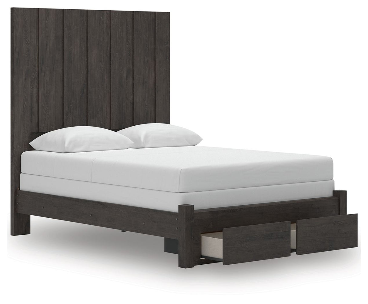 Fraluna - Panel Storage Bed by Signature Design by Ashley® | Bel Furniture
