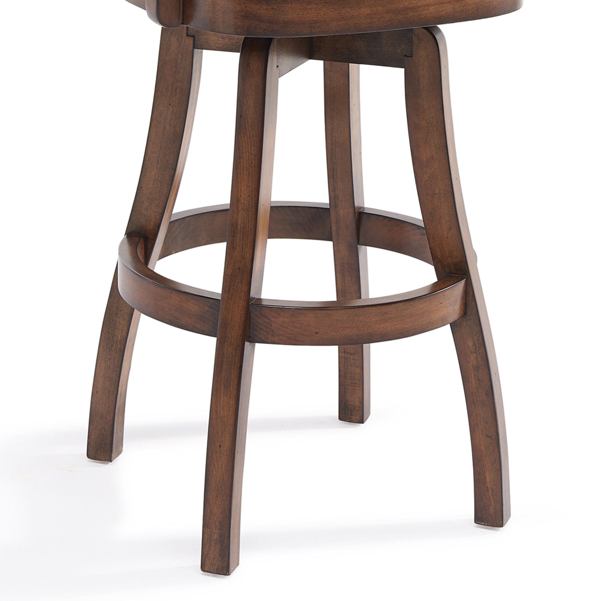 42" Swivel Counter Height Bar Chair - Chestnut