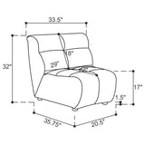 Charlotte - Upholstered Modular Sectional Sofa