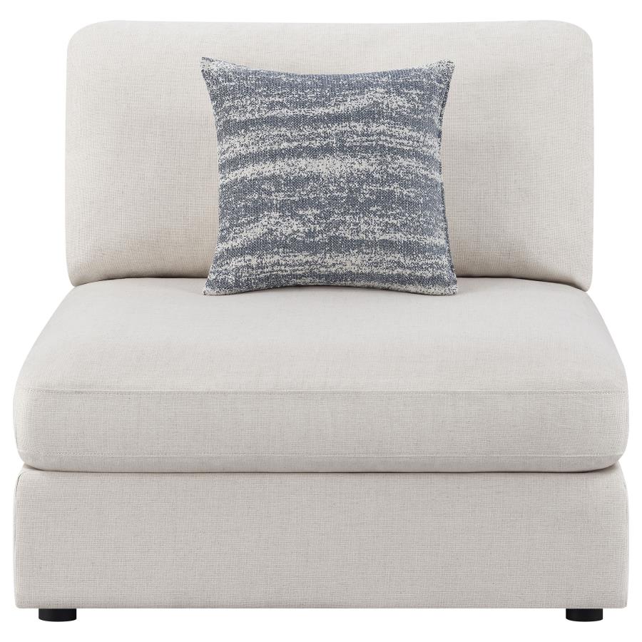 Serene Upholstered Armless / Corner Chair
