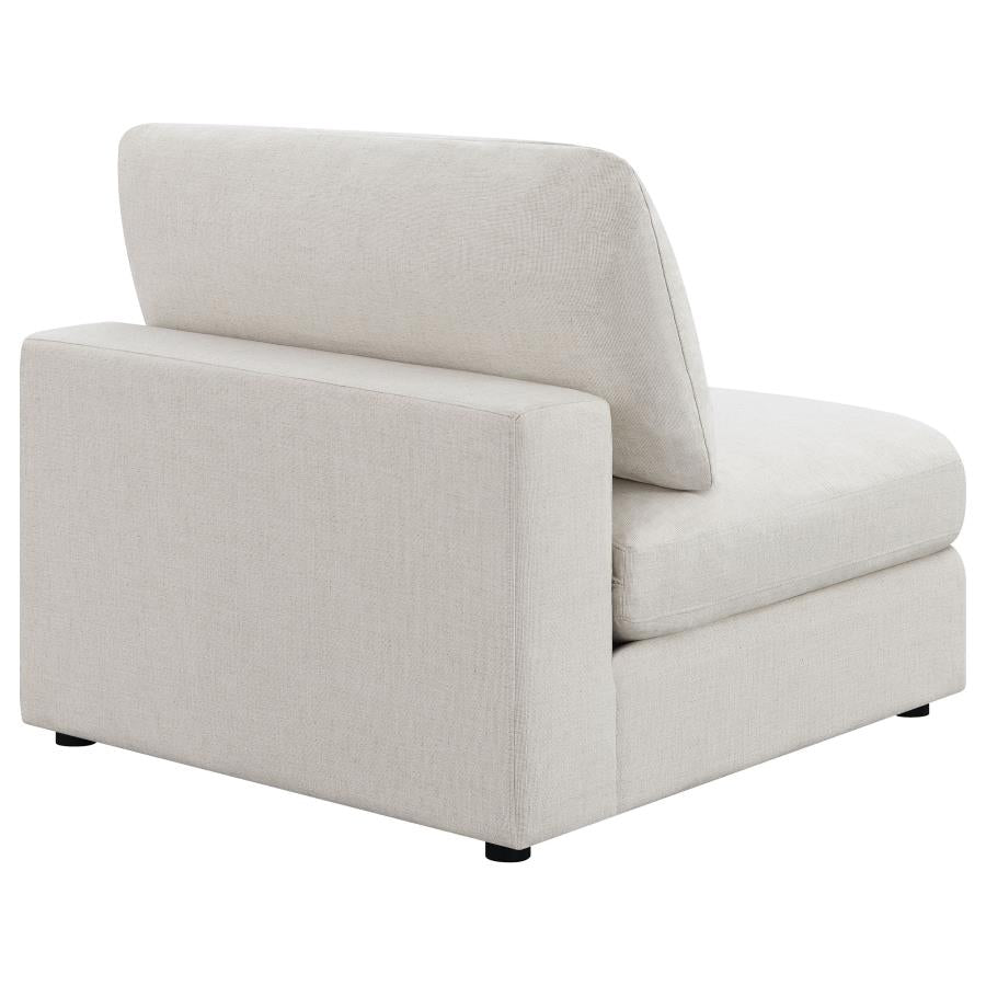 Serene Upholstered Armless / Corner Chair