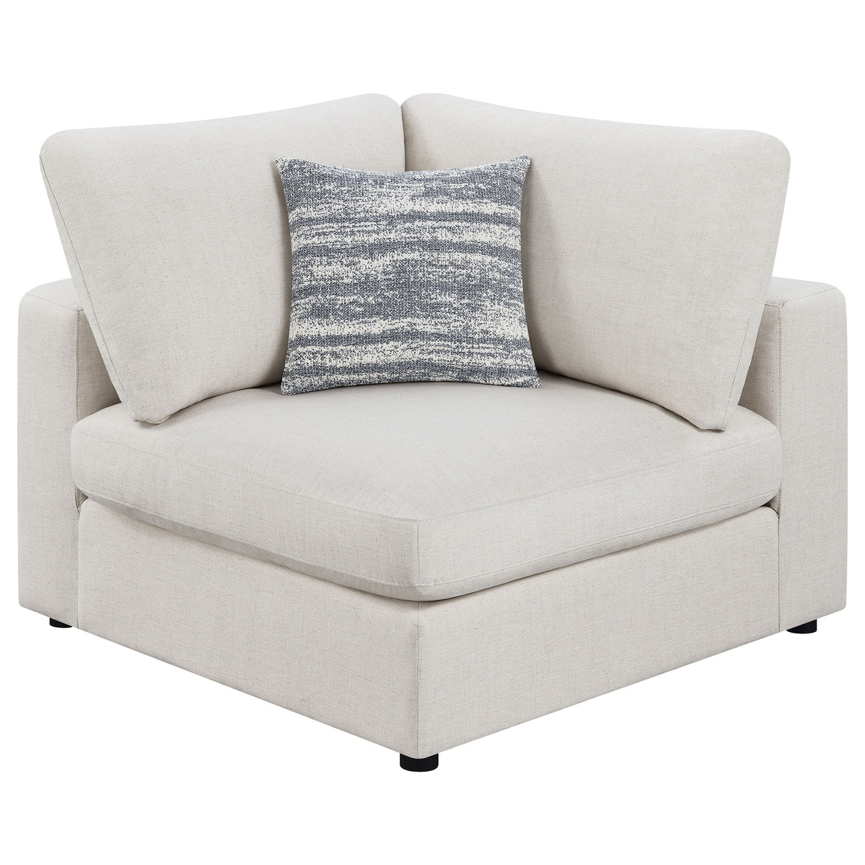 Serene Upholstered Armless / Corner Chair