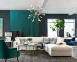 Serene Upholstered Armless / Corner Chair