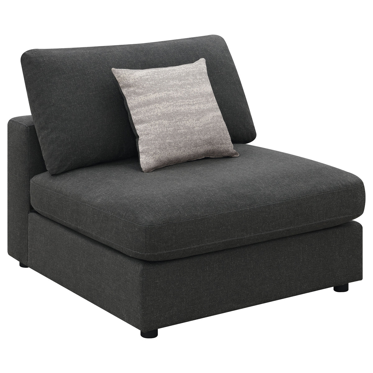 Serene Upholstered Armless / Corner Chair