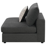 Serene Upholstered Armless / Corner Chair