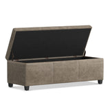 Avalon - Contemporary Storage Ottoman Bench