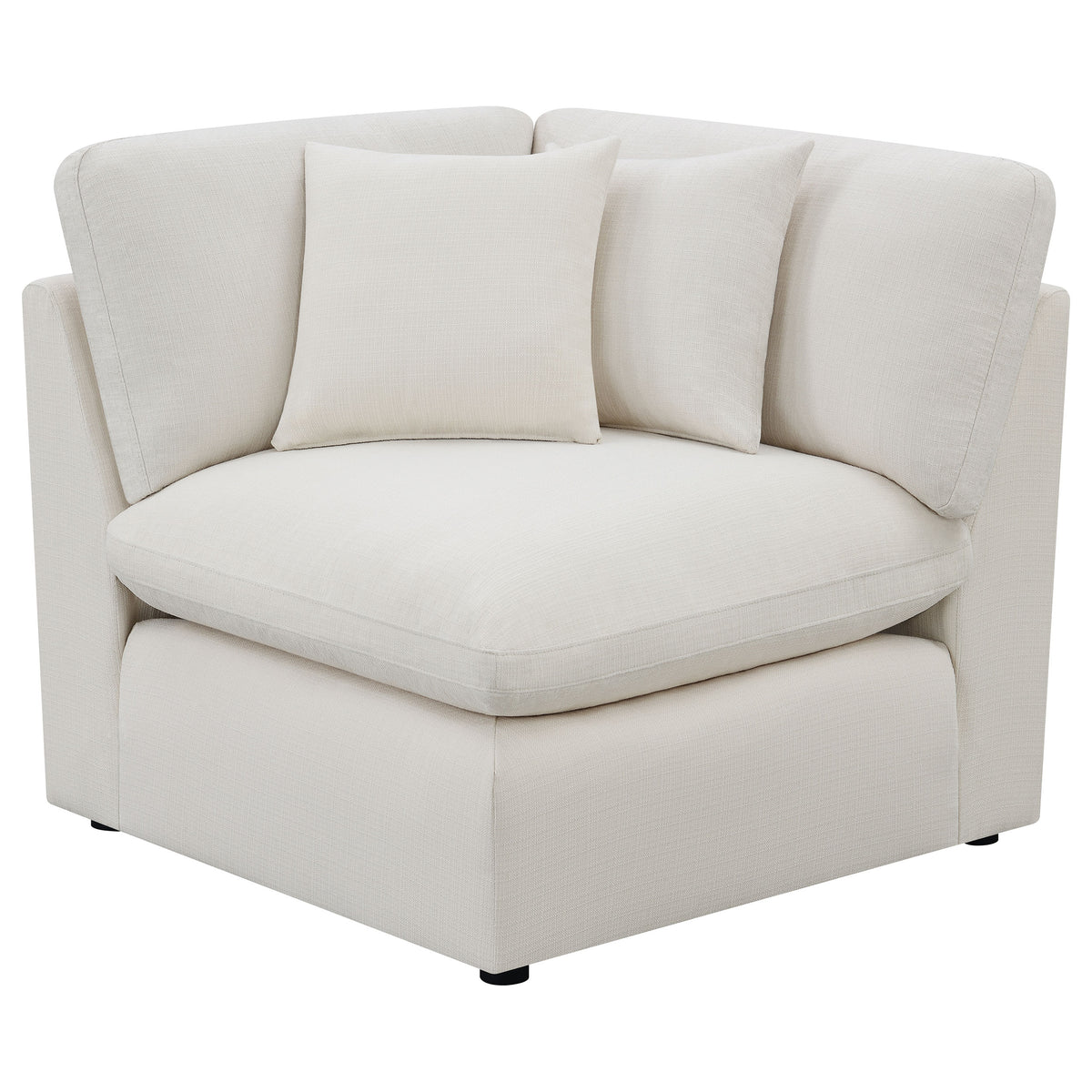 Hobson Upholstered Sectional Pieces Charcoal