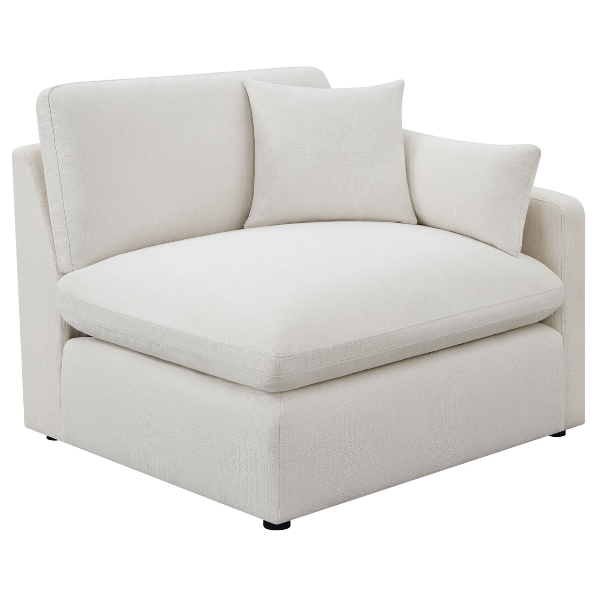 Hobson Upholstered Sectional Pieces Charcoal