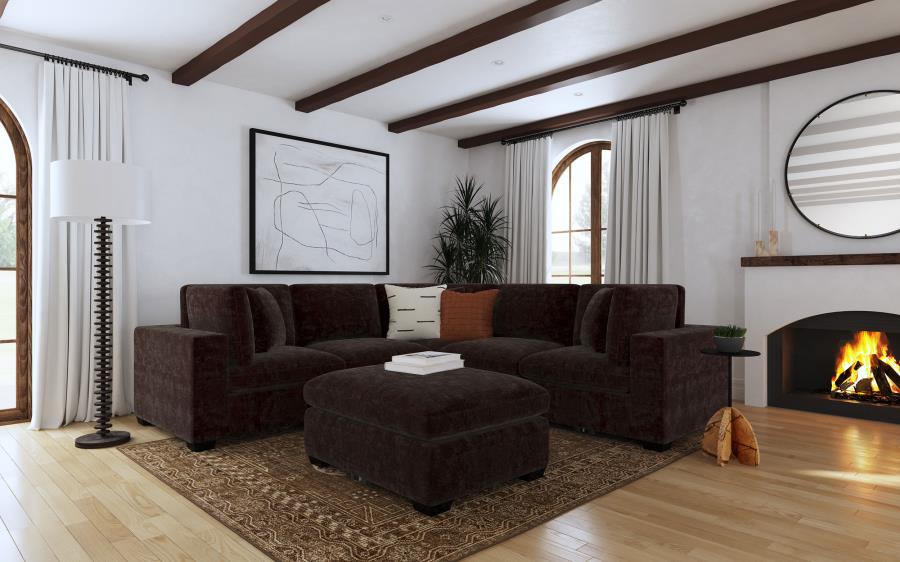 Lakeview - 5-Piece Upholstered Modular Sectional Sofa