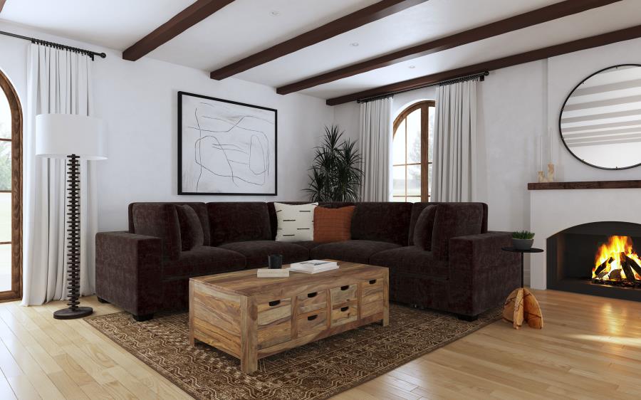 Lakeview - 5-Piece Upholstered Modular Sectional Sofa